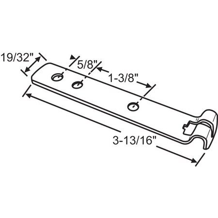 Non Tilt Bracket